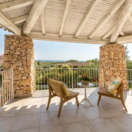 Mandorlo A 500 Mt Dal Mare Con Piscina Privata E Vista Mare Willa Costa Rei